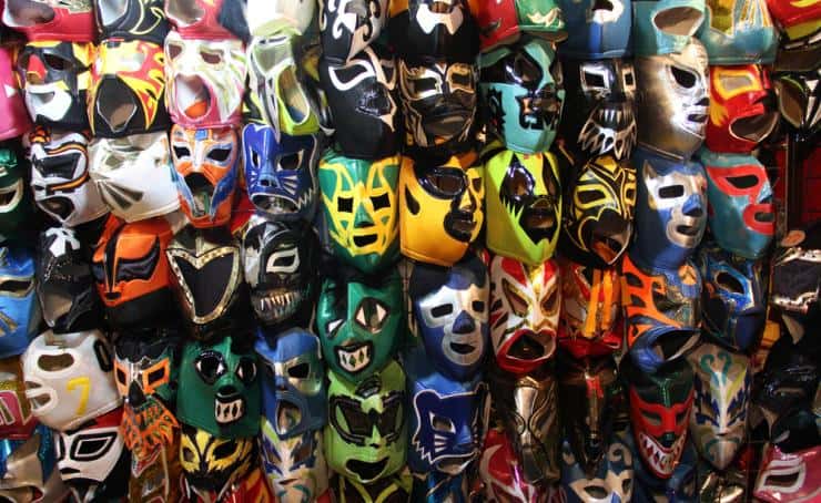cuadrado Varios Borde Máscaras, cabelleras y pasiones: la Lucha Libre mexicana